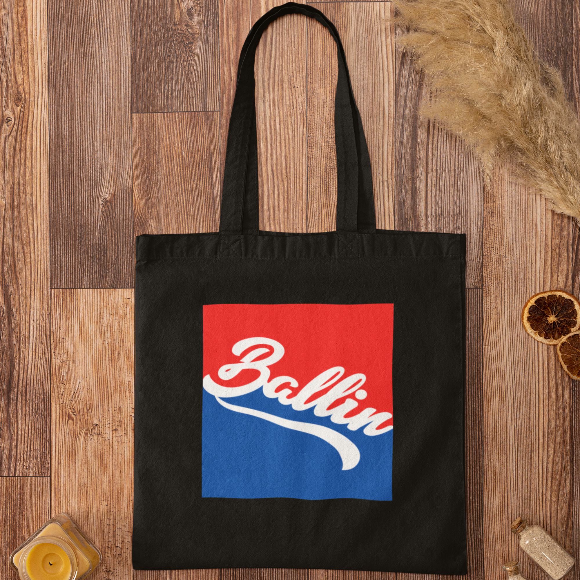 Ballin Apparel Tote Bags