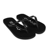 Vintage Threads 2 Black Flip-Flops