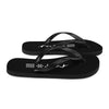 Vintage Threads 2 Black Flip-Flops