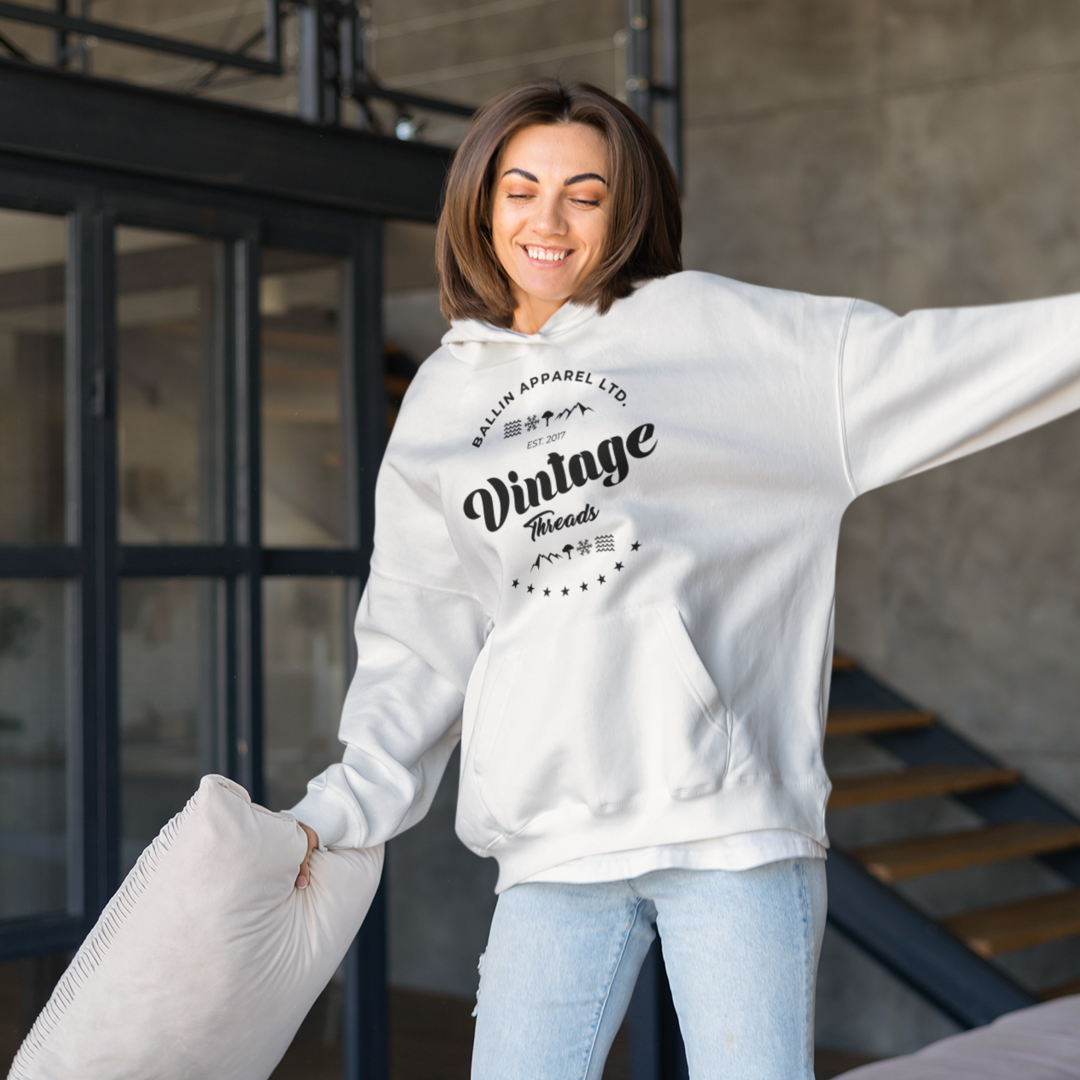 Adventure Vintage Est Unisex Heavy Blend Hoodie Ballin Apparel