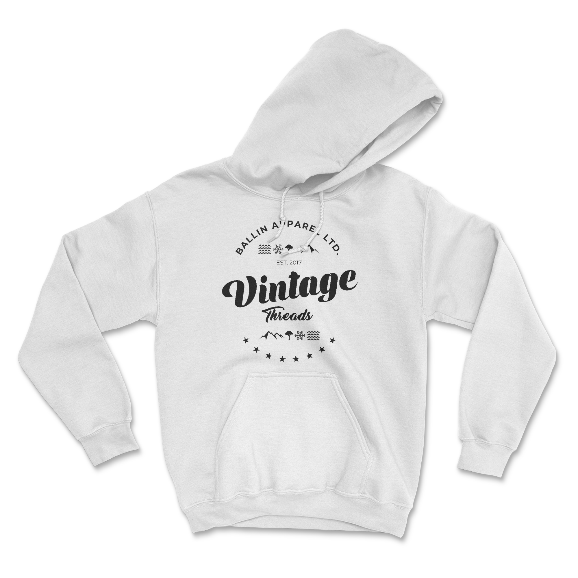 Adventure "Vintage Est" Heavy Blend Hooded Sweatshirt